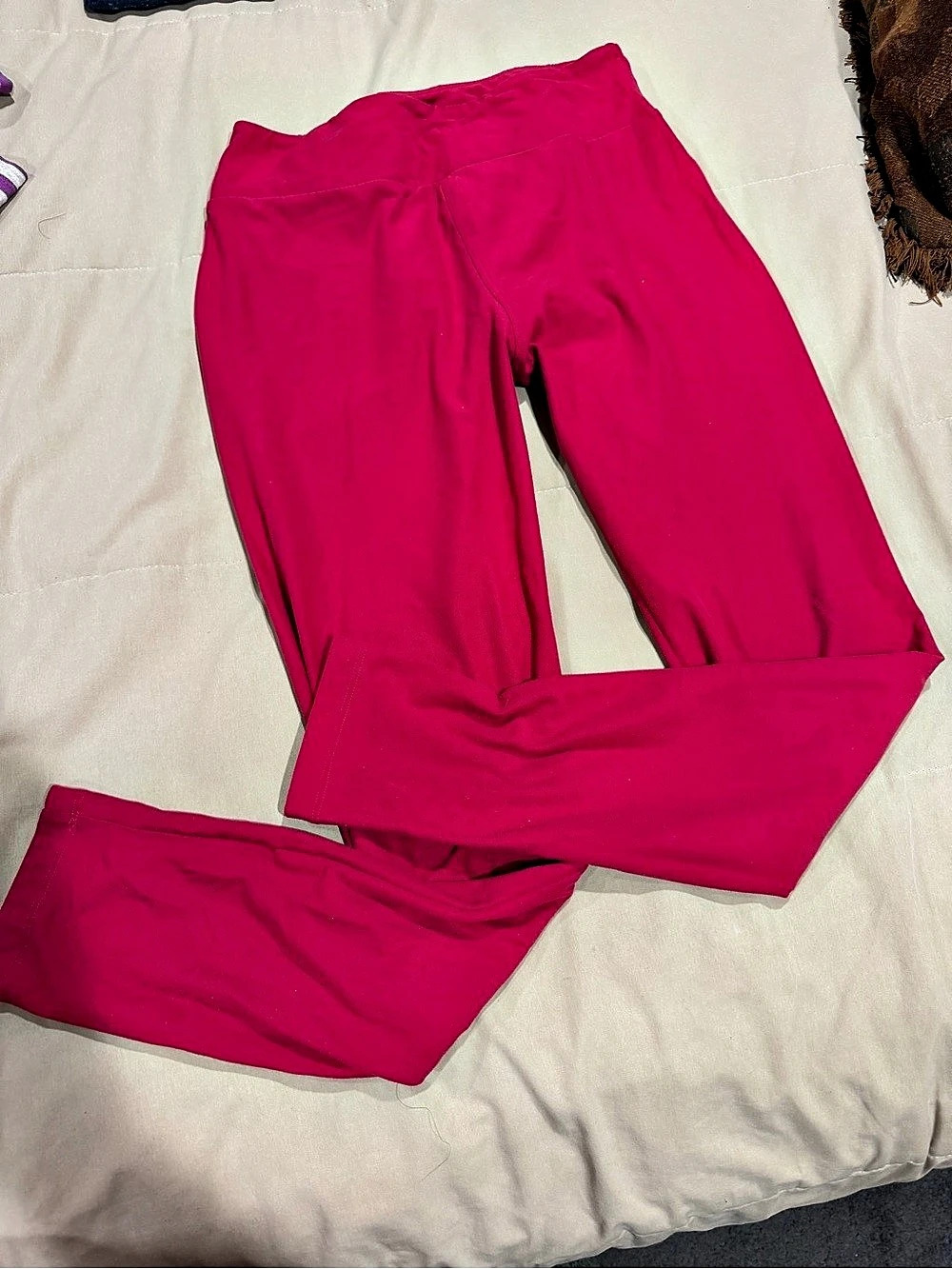 Pink Leggings Like New